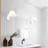 Wall Sconces Indoor Wall Light Fixtures with Pleated Fabric Shade Bathroom Vanity Sconces Wall Lighting Dresser