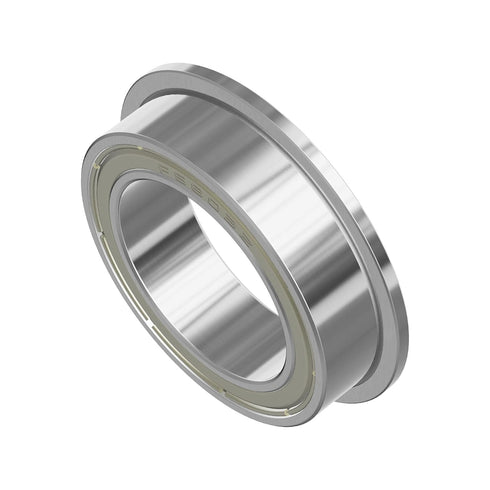 F6803ZZ 2PCS Flange Ball Bearing, 17×26×5mm, Double Metal Shielded for Industrial Machine