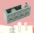 Tape Dispenser, Small Design Desktop Tape Dispenser with Sharp Blade, Cute Mini Building Block Shape for Office Home