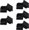FiveEyes 1.25" Square Tubing Plastic Plug - 10 Pack, 1.25 Inch Square Tube End Cap, Fence Post Pipe Cover