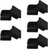 FiveEyes 1.25" Square Tubing Plastic Plug - 10 Pack, 1.25 Inch Square Tube End Cap, Fence Post Pipe Cover
