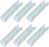 6 Pcs U Shaped Inner Splice Clevis Fittings Bracket for 1-5/8" U Steel Cable Ladder Channel, 2.6mm Thickness