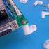 40pcs L Shape Game Console Motherboard Plastic Feet with Screws for Arcade Gaming Circuit Board DIY Parts
