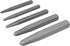 Performance Tool W80562 Screw Extractor Set, 5-Piece Chrome Vanadium Steel with Organizer