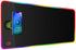 RGB LED Mouse Pad with 15W Wireless Charger, Extra Large Non-Slip Rubber Base Gaming Mousepad for PC