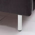 2pcs Hemobllo Adjustable Metal Sofa Legs Furniture Support Feet with Floor Protectors Folding Iron Cabinet Table Legs