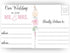 Set 50 Lone Star Art Wedding Save The Date Postcards - of - Blank Wedding Stationery - Beautiful and Minimalist
