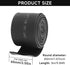 Heat Shrink Tube, Black Electrical Cable Sleeving, 2:1 Ratio (3M / 10Ft, Dia.40mm)