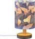 Amooorous Nature Calla Lily Royal Blue Night Table Lamps Baby Night Light for Library Table Lamps for Boys with USB