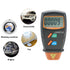 Tachometer RPM Tester, Handheld LCD Photo Laser Speed Gun, Digital Tachometer for Small Engine DT-2234C+