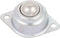 Aexit Shopping Cart Casters 16mm Dia 360 Degree Rotation Swivel Caster Plate Casters