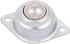 Aexit Shopping Cart Casters 16mm Dia 360 Degree Rotation Swivel Caster Plate Casters