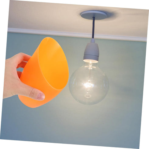 5-Pack Decorative Plastic Horseshoe Lampshade Covers for Floor and Table Lamps