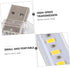 3 Pcs USB Rechargeable LED Night Lights Portable Table Lamps with White LEDs Creative Small Desk Lamps for Bedroom