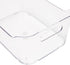 Mind Reader 4 Pack Desk Supplies Organizer, Clear Office Supplies Holder, 8.85" x 6" x 4"