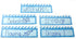Hygloss Products Die-Cut Name Plate, Ocean Waves, 9.5 x 3 inches, Medium, Blue, 30 Count - Great Teaching Tool