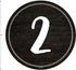 Teacher Modern Farmhouse Numbers 1-36, Repositionable Labels, 4''