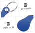 4pcs Fashionable Keychain Tokens - Metal Coin Shopping Trolley Accessories