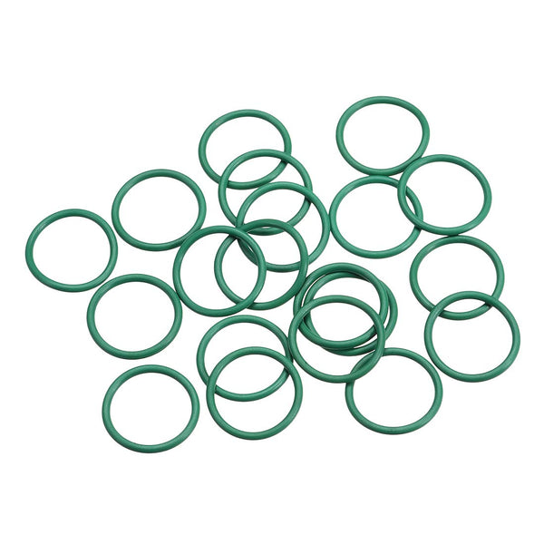 uxcell Fluorine Rubber O-Rings - 16mm OD 13mm ID 1.5mm Width FKM Seal Gasket for Machinery Plumbing, Pack of 20