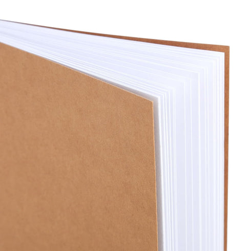Paper Junkie 24 Pack Blank Journals, Small Kraft Notebooks for Kids, 4x6 In, Sketchbooks for Writing