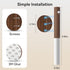 2PCS) Wooden Motion Sensor Lights Indoor - Magnet Body Hallway Rechargeable LED Wireless Battery Operated Wall Sconce