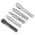 3PC SDS Plus Steel Socket Adapter + 2PC SDS Socket Hexagonal Extension Wrench Adapter Electric Tool Accessories