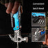 HomeExit Steel Multifunction Tool, Aluminum Alloy and Stainless Steel Construction, Blue Compact Multi Tool