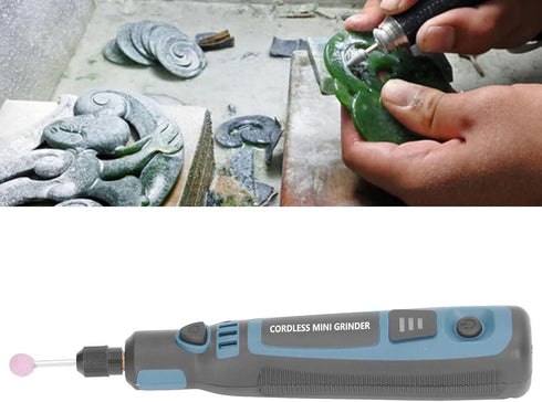 Cordless Mini Grinder Kit, 3 Speed Adjustable Electric Grinder Pen with 26 Accessories, USB Rechargeable