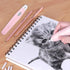 Electric Drawing Eraser, Rechargeable USB Charging, 16 Replacement Refills for Writing, Drafting