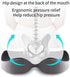 GENTERUN Tailbone Orthopedic Memory Foam Prostate Cushion - Non-Slip & Sciatica Pain Relief for Chair & Car Seat(E)