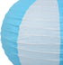 RETYLY 12inch Hot Balloon Paper Lantern Ceiling Light Wedding, Blue