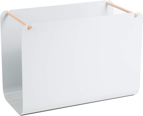 U Brands Metal Hanging File Organizer, Letter Size, Arc Collection, Desktop Accessory Grey