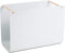 U Brands Metal Hanging File Organizer, Letter Size, Arc Collection, Desktop Accessory Grey