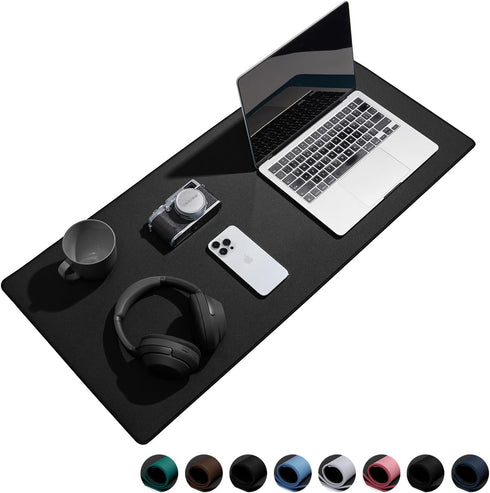 Waterproof Large Gaming Mouse Pad - Durable Non-Slip Rubber Base Desk Pad for Home Office Gaming Work