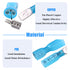 Glarks 100pcs 16-14 Gauge Fully Insulated Female/Male Spade Crimp Terminals Connectors Assortment Kit