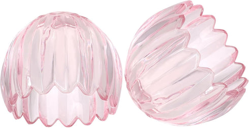 Shenmoyl Tulip Lamp Shades Replacement, 5" Dia. * 4.25" H Pink Glass