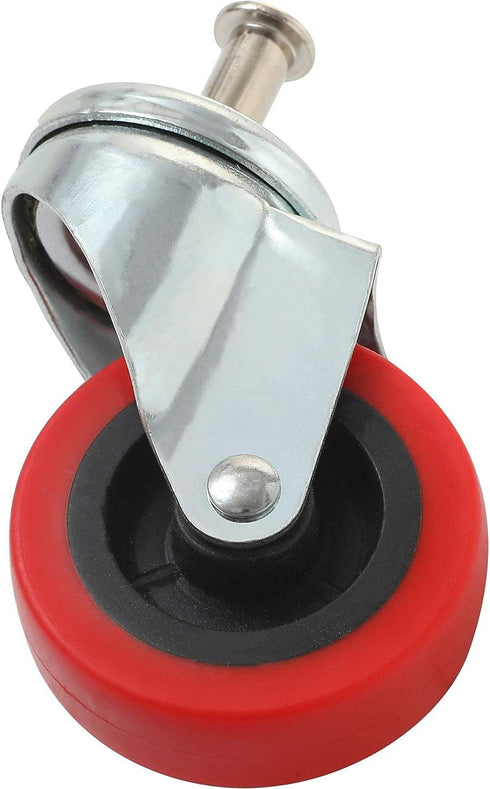 12 2.5" Pck Heavy-Duty Swivel Caster Wheel Creeper Service Cart Stool Post Mount