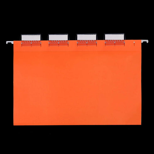 Jovitec File Folder Tabs, 120 Hanging Plastic Tabs and 120 Back to School Inserts for Quick Organizing