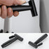 PDOLIGBDN Handheld Bidet Sprayer Black Cloth Diaper Sprayer for Toilet Bidet Sprayer Head Black Stainless Steel Sprayer