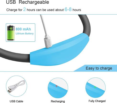 4 Bulbs, 3 Book Light, Neck Reading Light, USB Rechargeable, Hands Free, Super Bright LED Adjustable Brightness, Best
