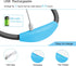 4 Bulbs, 3 Book Light, Neck Reading Light, USB Rechargeable, Hands Free, Super Bright LED Adjustable Brightness, Best