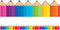 Teacher Created Resources 3496 Colored Pencils Die-Cut Border Trim, 35 Foot