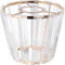 DOITOOL Small Crystal Lamp Shade for Ceiling Light, Wall Lamp, Chandelier -