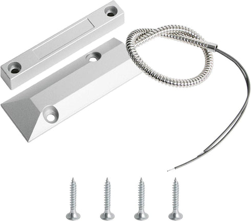 OC-55 NC Rolling Door Contact Magnetic Reed Switch Alarm Sensor with 2 Wires, Zinc Alloy, 1pcs - Aoje-Link
