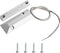 OC-55 NC Rolling Door Contact Magnetic Reed Switch Alarm Sensor with 2 Wires, Zinc Alloy, 1pcs - Aoje-Link