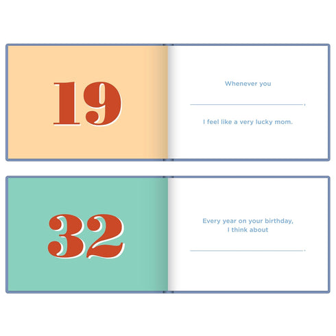 Knock Knock What I Love about Being Your Mom Fill-in-the-Blank Gift Journal for Daughter/Son