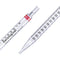 Polystyrene Serological Pipettes, Individually Wrapped Sterile Plastic Graduated Pipette 25ml, Pack of 50