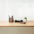 Walnut Desk Accessories Tray for Home Office, Wood Valet Tray for Men, Desktop Organizer Drawer for Airpod, Keys
