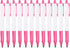 PATIKIL Inkless Pencil, 12 Pack Eternal Pencils with Replaceable Nib for Writing and Drawing (Pink)