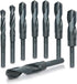 10005 Jumbo Silver & Deming Drill Bit Set, 8 Piece, 1/2" Inch Shank